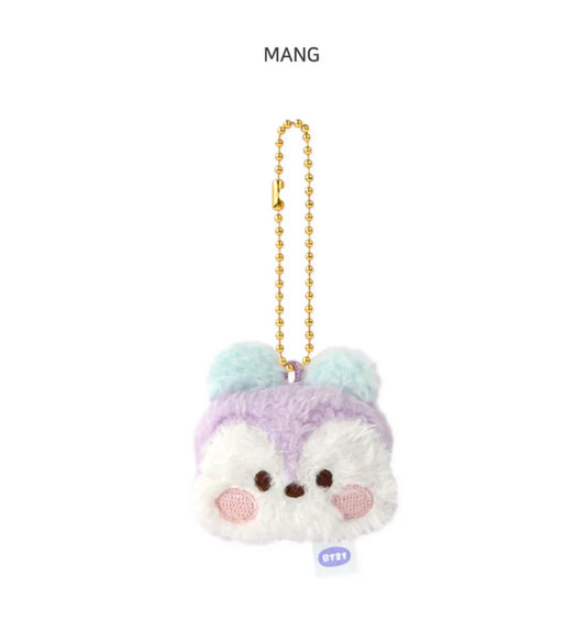 FACE PLUSH KEYRING MININI BT21