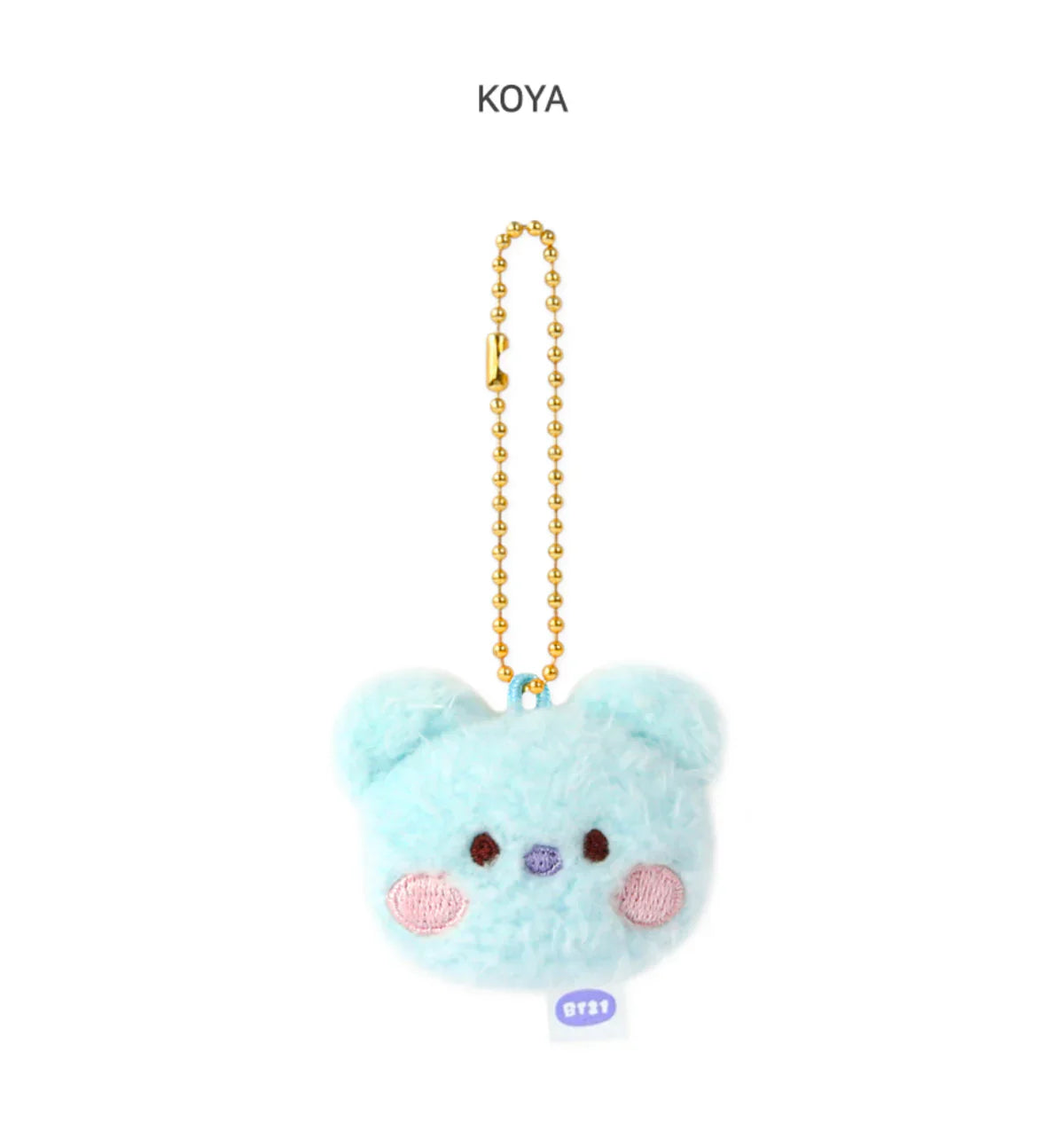 FACE PLUSH KEYRING MININI BT21