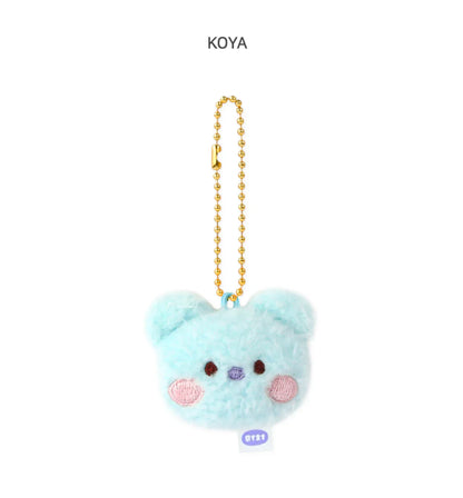 FACE PLUSH KEYRING MININI BT21