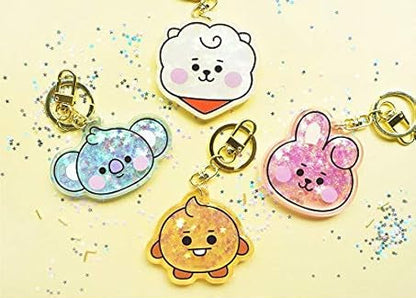 ACRYLIC TWINKLE KEYRING BT21