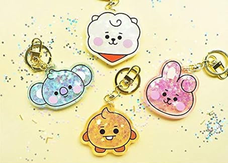 ACRYLIC TWINKLE KEYRING BT21