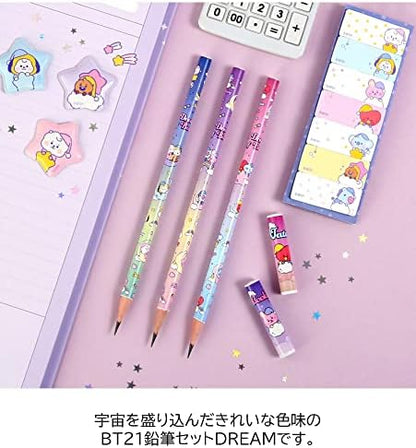 PENCIL SET DREAM BT21