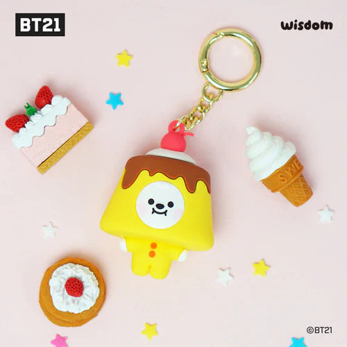 [SWEET THINGS] FIGURE KEYRING BT21