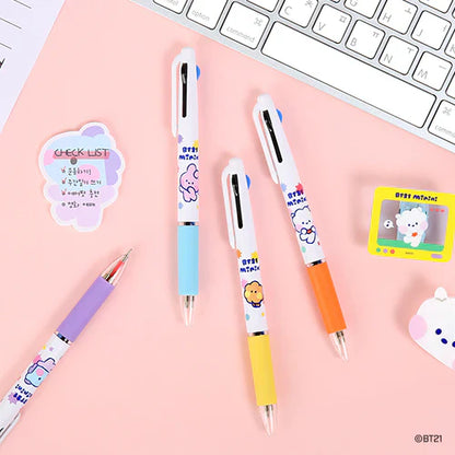 3 COLOR BALL PEN MININI BT21