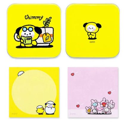 TIN CASE MEMO PAD MININI BT21