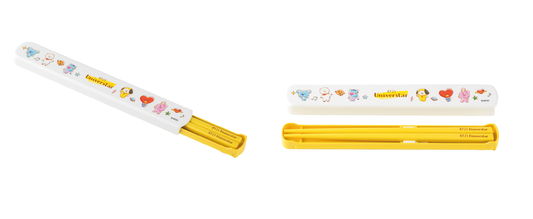[UNIVERSTAR] CHOPSTICK BOX SET BT21