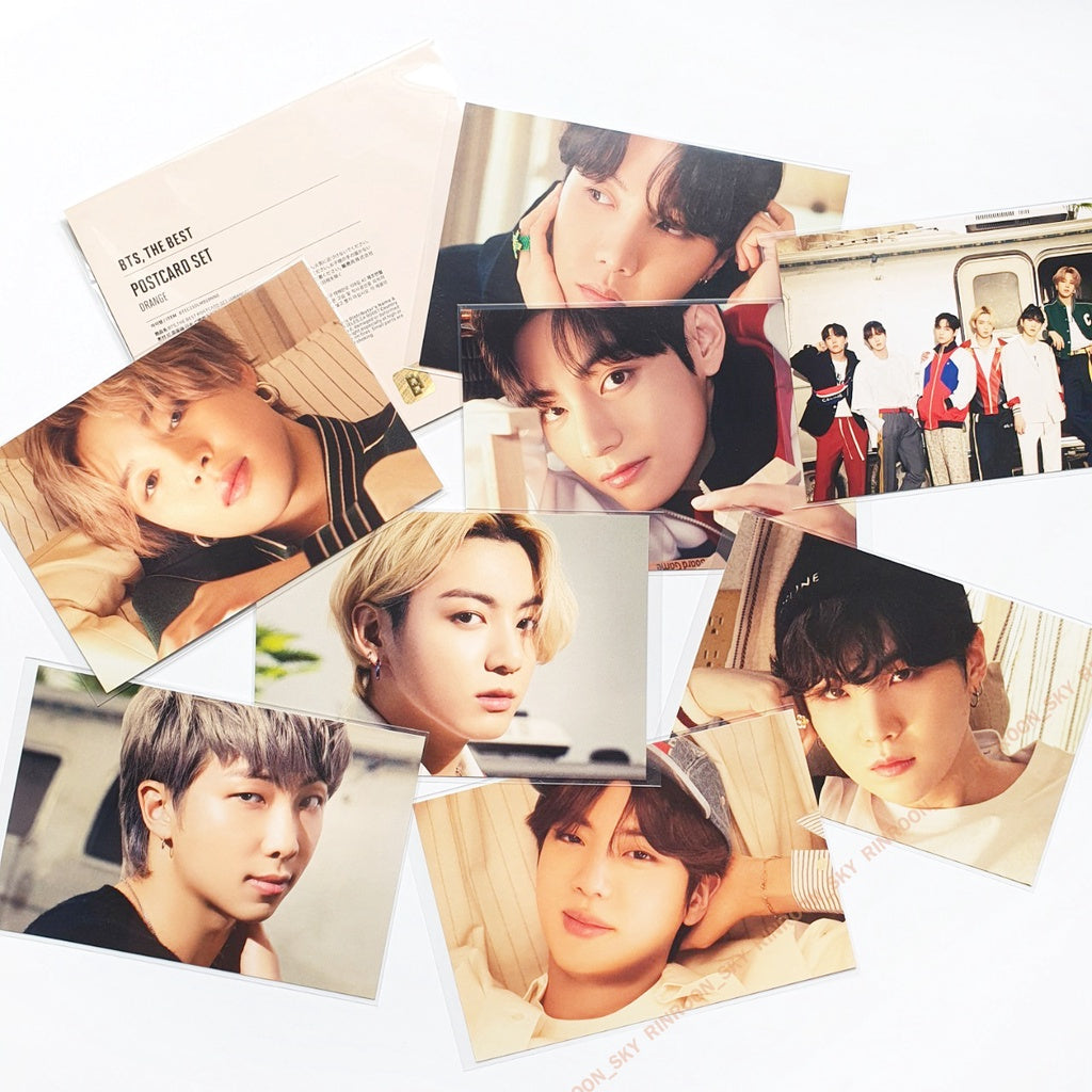 [BTS THE BEST] POSTCARD SET ORANGE