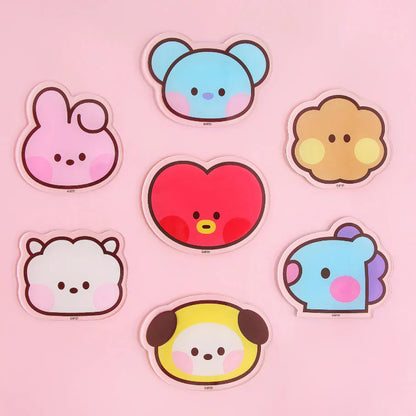 ACRYLIC COASTER MININI FACE BT21