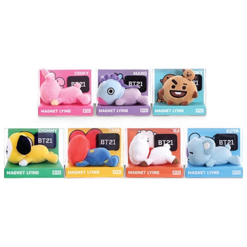 MAGNET LYING PLUSH DOLL BT21