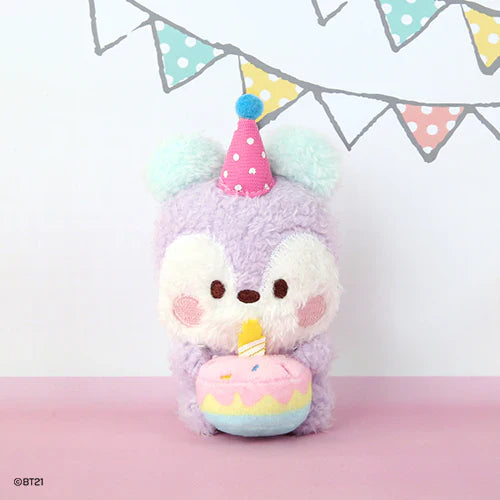 HAPPY TIME PLUSH KEYRING BT21