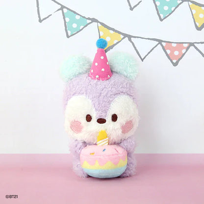 HAPPY TIME PLUSH KEYRING BT21