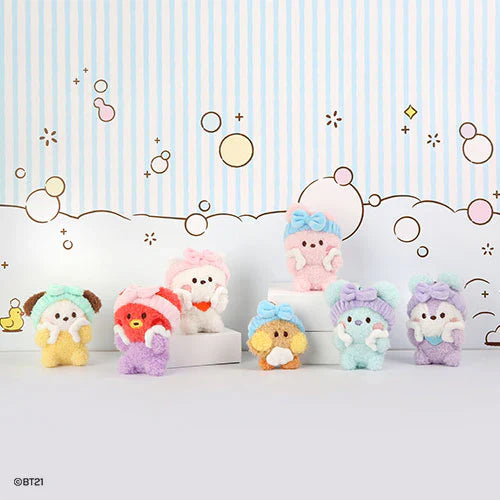 BATH TIME PLUSH KEYRING BT21