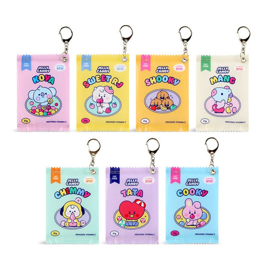 JELLY CANDY POUCH S KEYRING BT21