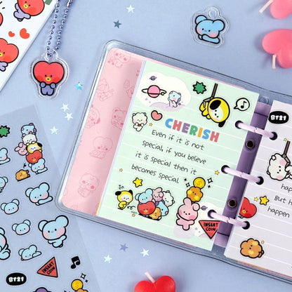STICKER CLEAR MININI BT21
