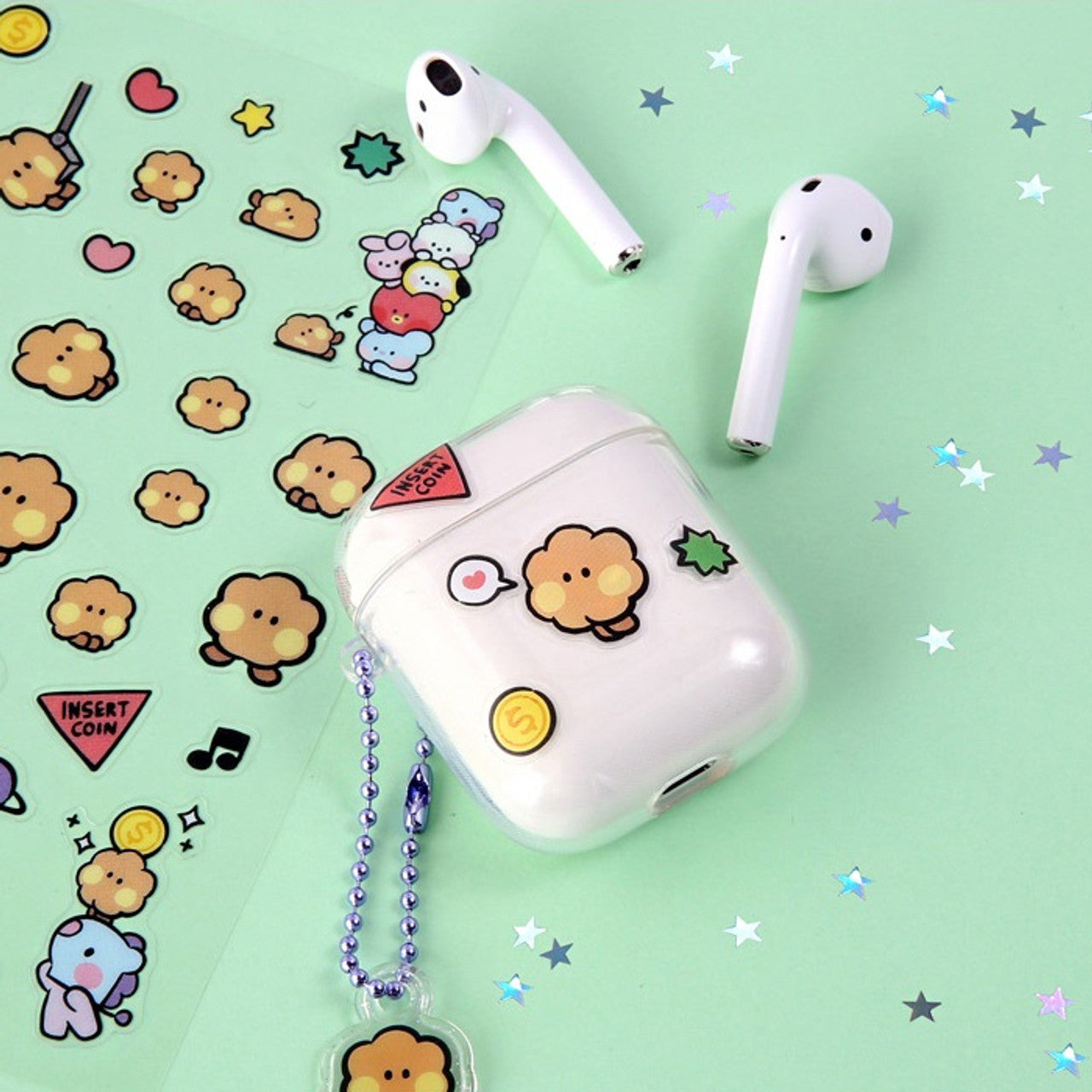 STICKER CLEAR MININI BT21