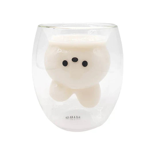 DOUBLE WALL GLASS CUP BT21