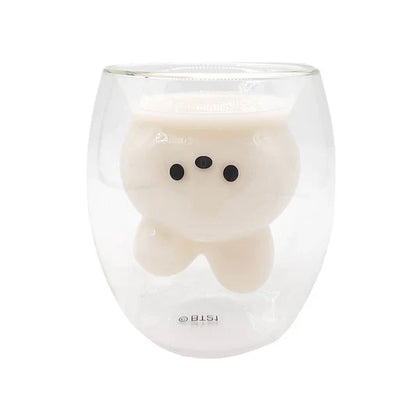 DOUBLE WALL GLASS CUP BT21