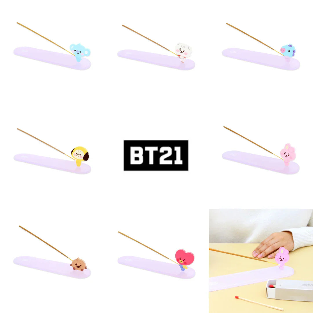 BABY ACRYLIC INCENSE HOLDER BT21