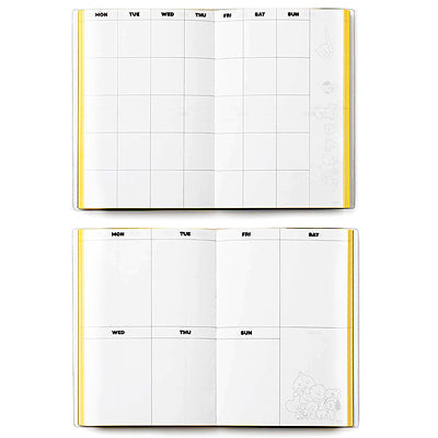 [UNIVERSTAR] YEARLY PLANNER BT21