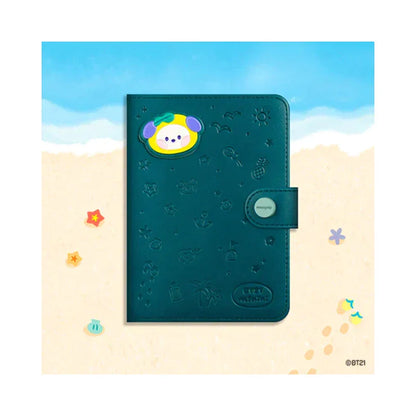 [VACANCE] PASSPORT CASE LEATHER PATCH BT21