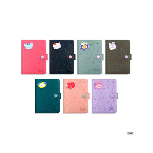 [VACANCE] PASSPORT CASE LEATHER PATCH BT21