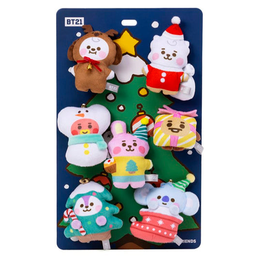 BABY ORNAMENT 7PCS SET HOLIDAY EDITION BT21