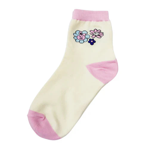 SOCKS FLOWER BT21