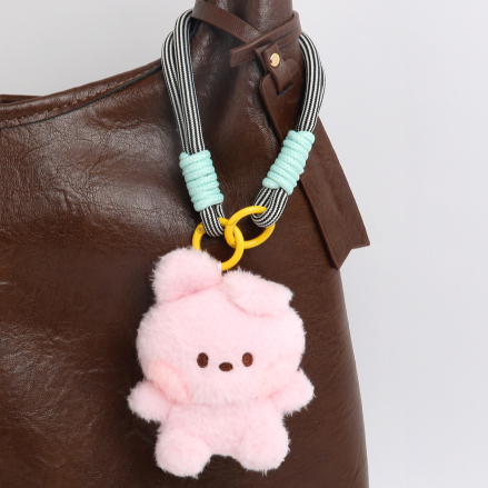 BASIC MASCOT ROPE PLUSH KEYRING MININI BT21