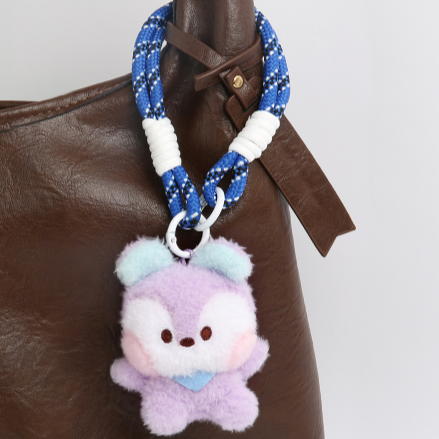 BASIC MASCOT ROPE PLUSH KEYRING MININI BT21