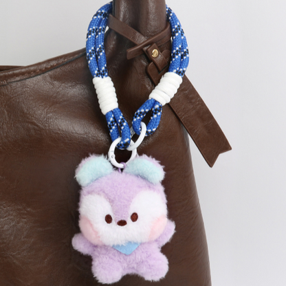 BASIC MASCOT ROPE PLUSH KEYRING MININI BT21