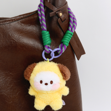 BASIC MASCOT ROPE PLUSH KEYRING MININI BT21