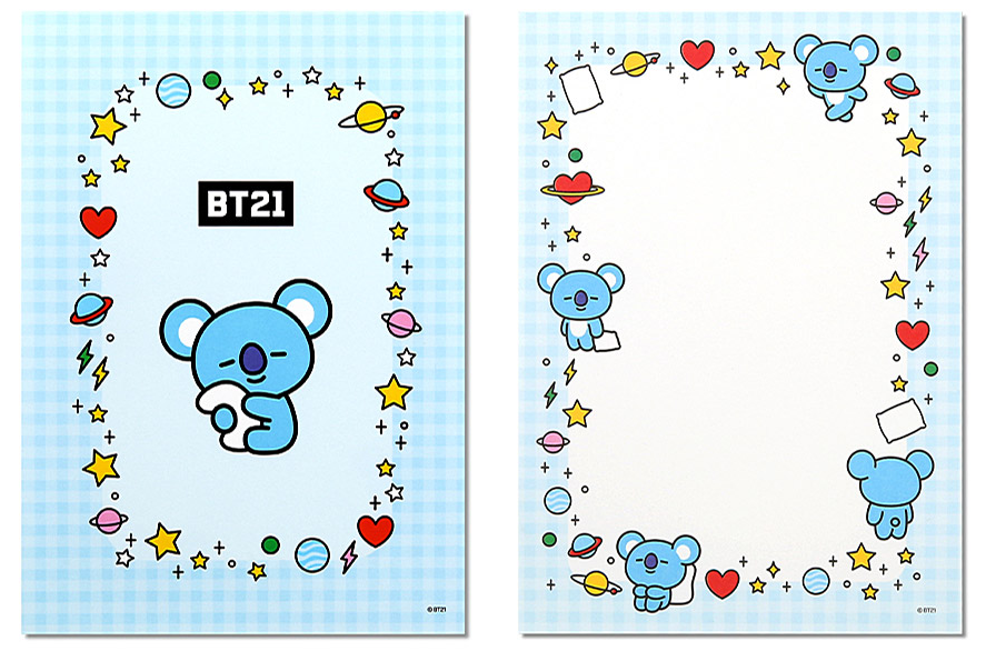 LETTER PAD BT21