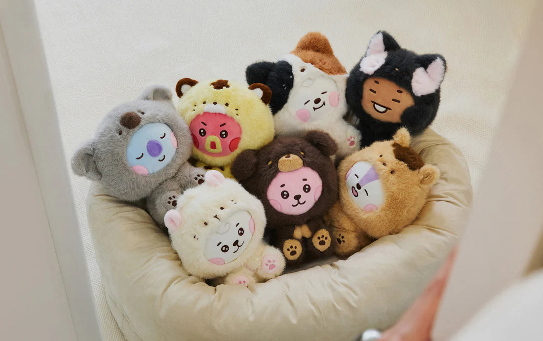 [FLUFFY] BABY MORE FLUFFY PLUSH DOLL BT21