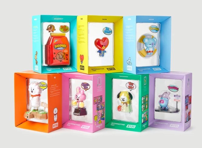 INTERACTIVE FIGURE TOY BT21