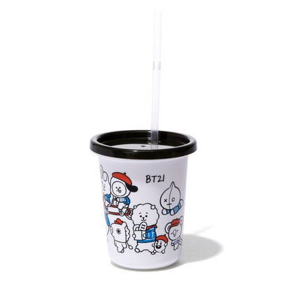 MARCHE CUP WITH STRAW SET BT21