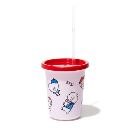 MARCHE CUP WITH STRAW SET BT21