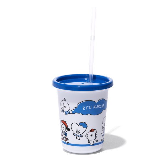 MARCHE CUP WITH STRAW SET BT21