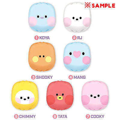 OTEDAMA FLUFFY PLUSH MININI BT21