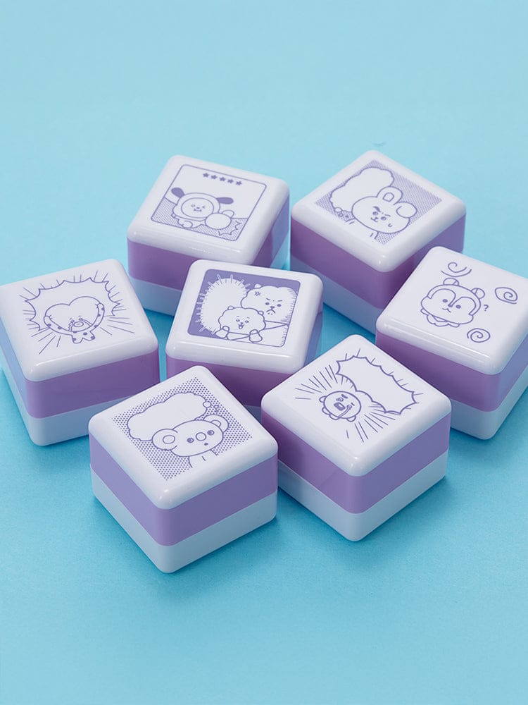 STAMP SPEECH BUBBLE TODAY'S FACE BT21