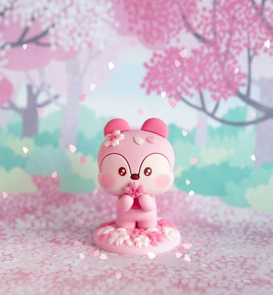 [CHERRY BLOSSOM] MONITOR FIGURE BT21