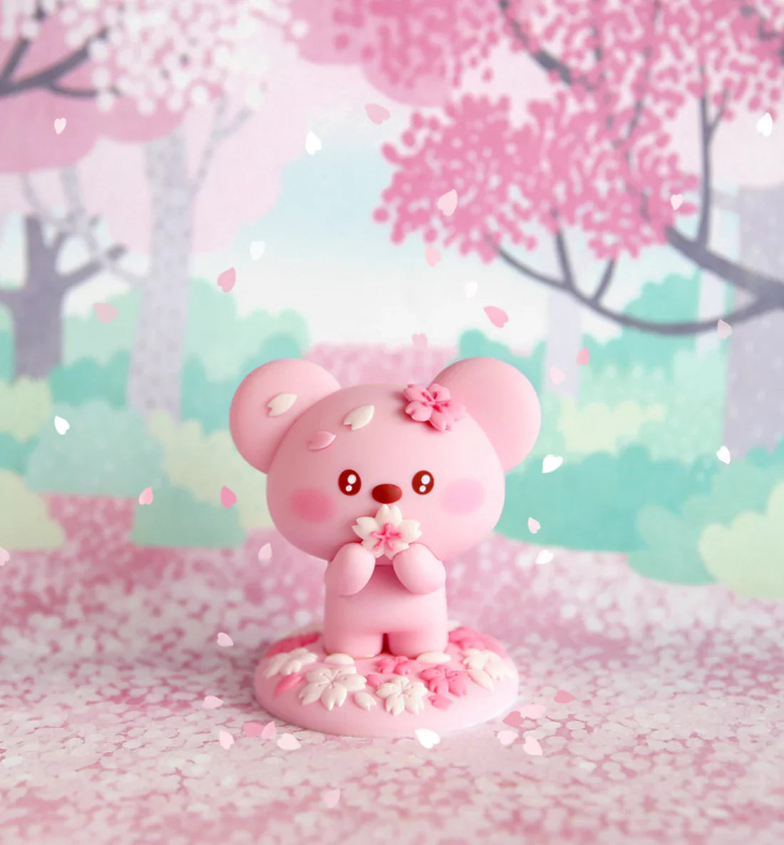 [CHERRY BLOSSOM] MONITOR FIGURE BT21