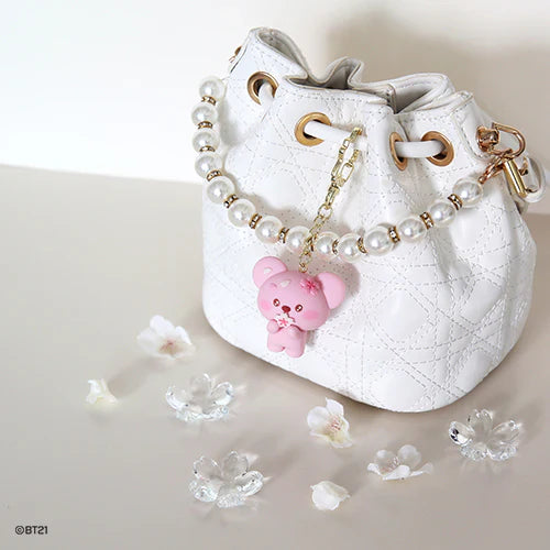 [CHERRY BLOSSOM] FIGURE KEYRING BT21