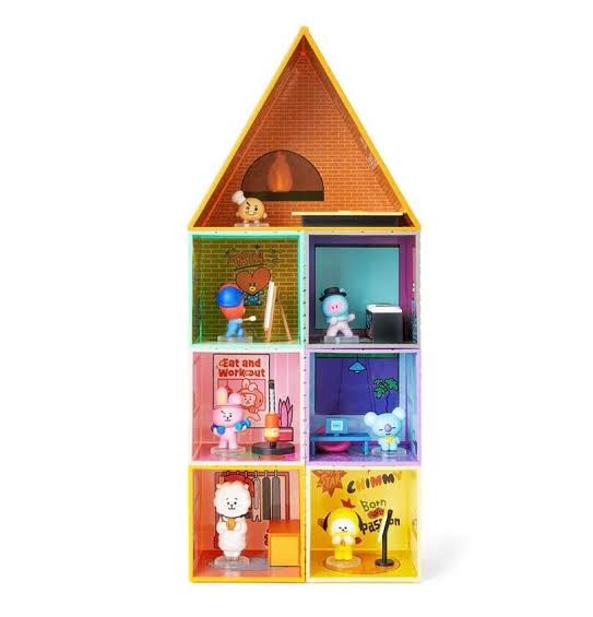 [5TH ANNIVERSARY] MINI DOLLHOUSE FIGURINE & SET BT21