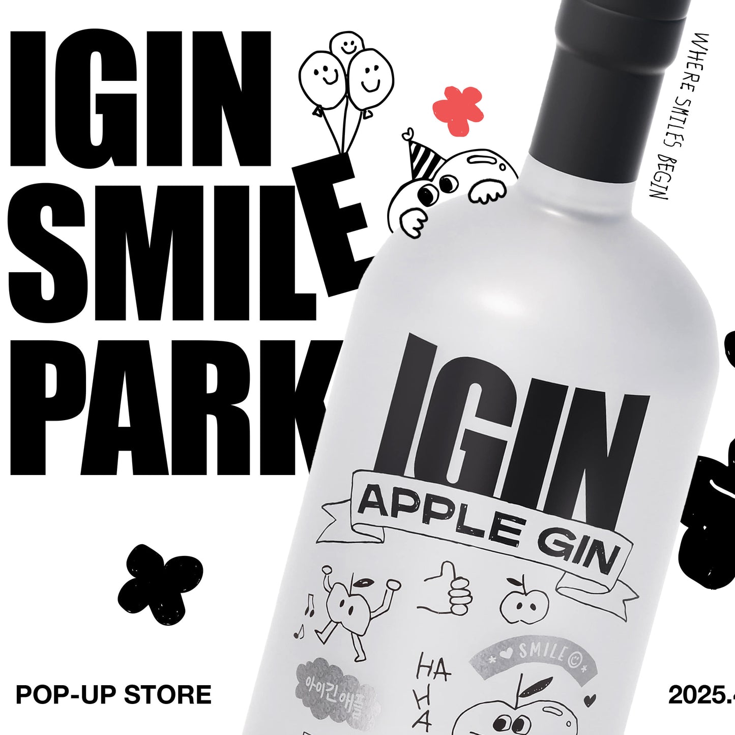 JIN (BTS) - IGIN APPLE GIN