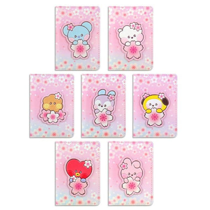 [CHERRY BLOSSOM] CARD CASE LEATHER PATCH BT21