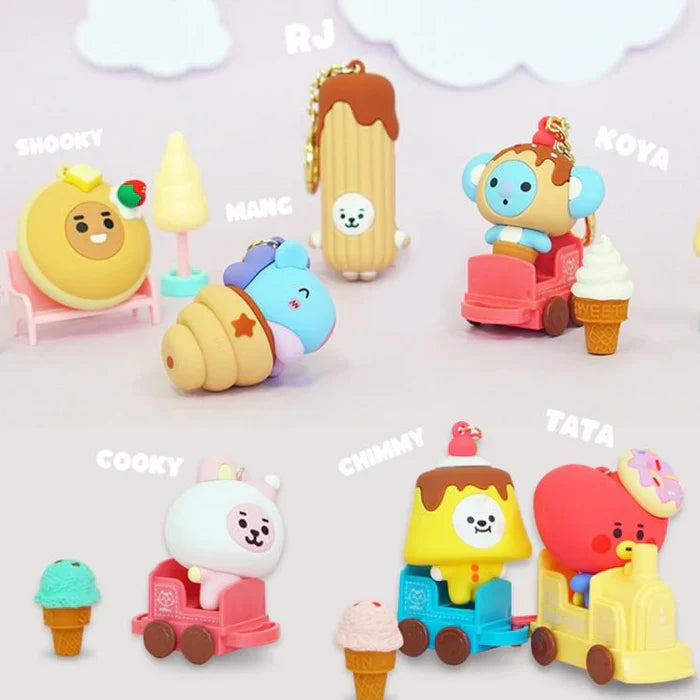 [SWEET THINGS] FIGURE KEYRING BT21
