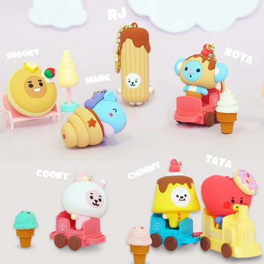 [SWEET THINGS] FIGURE KEYRING BT21