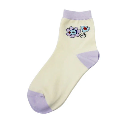 SOCKS FLOWER BT21