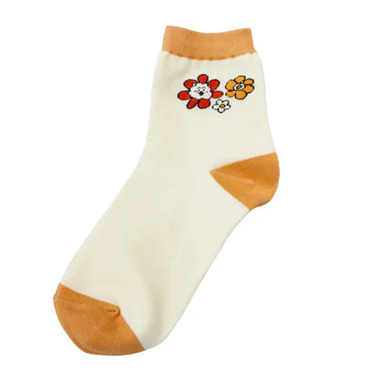 SOCKS FLOWER BT21