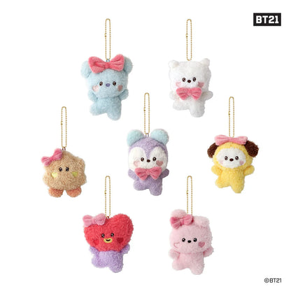[LOVELY] PLUSH KEYRING MININI BT21